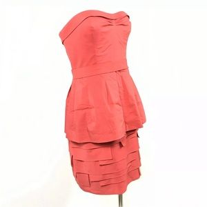 BCBGmaxazria strapless dress